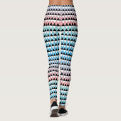 Tribal Aztec Ombre Pattern Leggings (Achterkant)