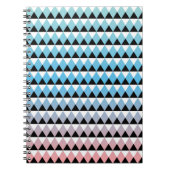 Tribal Aztec Ombre Pattern Notitieboek (Voorkant)