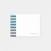 Tribal Aztec Ombre Pattern Post-it® Notes (Voorkant)