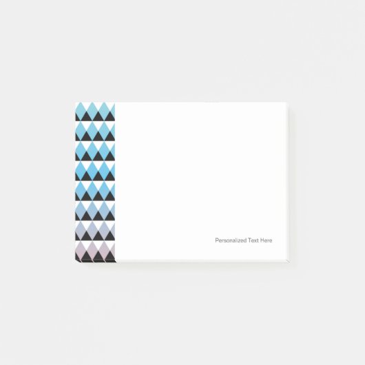 Tribal Aztec Ombre Pattern Post-it® Notes (Voorkant)