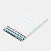 Tribal Aztec Ombre Pattern Post-it® Notes (Schuin)