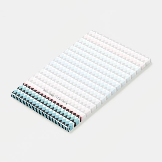 Tribal Aztec Ombre Pattern Post-it® Notes (Schuin)