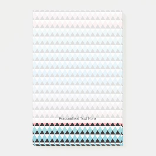 Tribal Aztec Ombre Pattern Post-it® Notes (Voorkant)