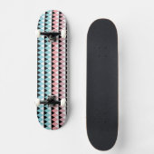 Tribal Aztec Ombre Pattern Skateboard (Voorkant)