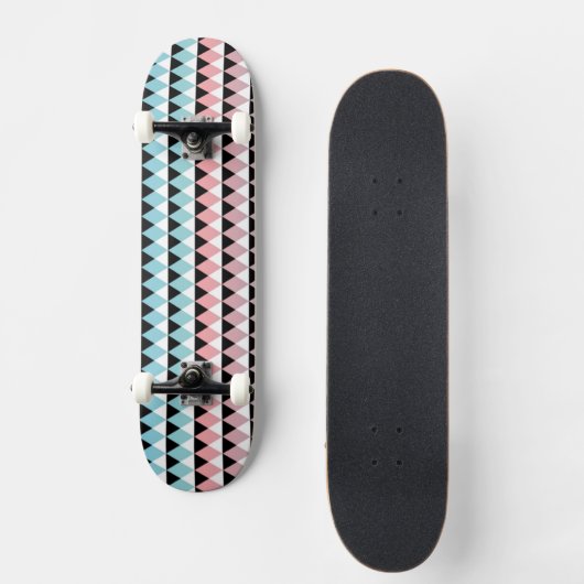 Tribal Aztec Ombre Pattern Skateboard (Voorkant)