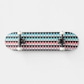 Tribal Aztec Ombre Pattern Skateboard (Horizontaal)