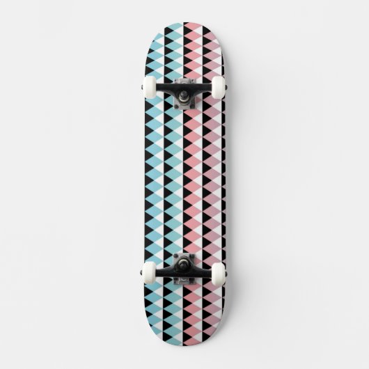 Tribal Aztec Ombre Pattern Skateboard (Voorkant)
