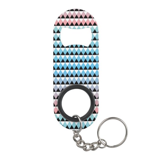 Tribal Aztec Ombre Pattern Sleutelhanger Flessenopener (Achterkant)