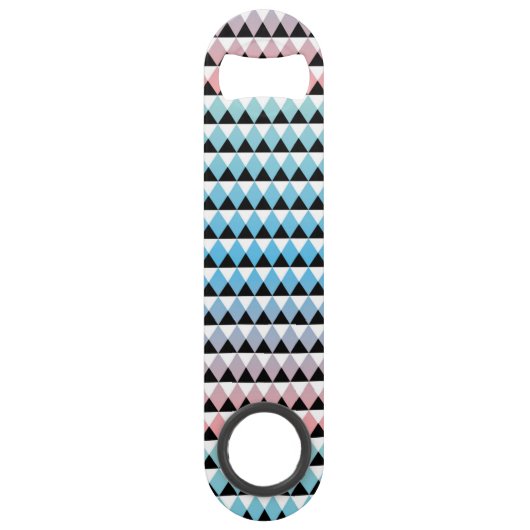 Tribal Aztec Ombre Pattern Speed Flessenopener (Achterkant)