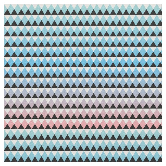 Tribal Aztec Ombre Pattern Stof (Close Up)