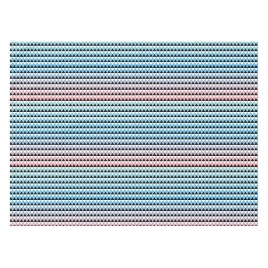 Tribal Aztec Ombre Pattern Tafelkleed (Voorkant (Horizontaal))