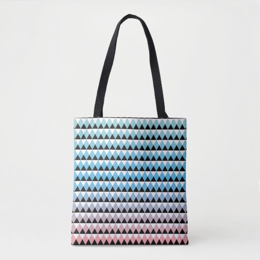 Tribal Aztec Ombre Pattern Tote Bag (Voorkant)