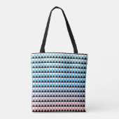 Tribal Aztec Ombre Pattern Tote Bag (Achterkant)