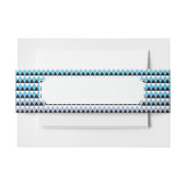 Tribal Aztec Ombre Pattern Uitnodigingen Wikkel (Voorkant Voorbeeld)