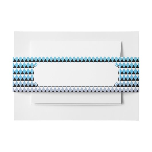 Tribal Aztec Ombre Pattern Uitnodigingen Wikkel (Voorkant Voorbeeld)