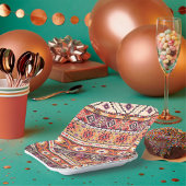 Tribal Aztec Papieren Bordje