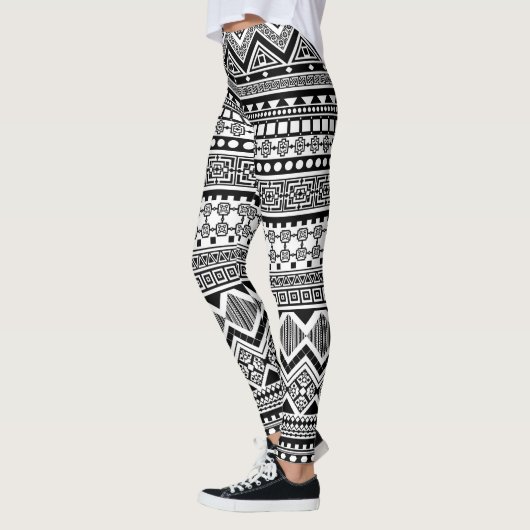 Tribal Aztec patroon Leggings (Links)