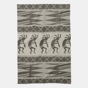 Tribal Aztec Pattern Kokopelli Southwest Theedoek