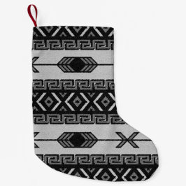 Tribal Aztec Pattern Southwest Kerstmis BNW Kleine Kerstsok