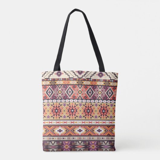 Tribal Aztec Tote Bag (Achterkant)