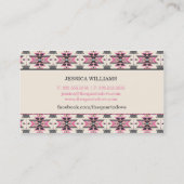 Tribal Aztec-Visitekaartjes Visitekaartje (Achterkant)