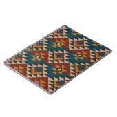 Tribal Aztec wol gebreide textuur. Notitieboek (Linkerzijde)
