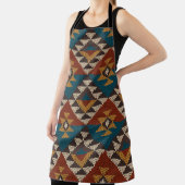 Tribal Aztec wol gebreide textuur. Schort (Insitu)