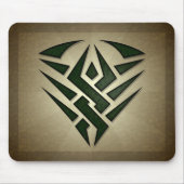Tribal Badge Mousepad Muismat (Voorkant)
