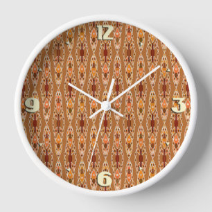 Tribal Batik - Roest, Terracotta en Beige