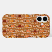 Tribal Batik - Rust, Terracotta en Beige Case-Mate iPhone Case (Achterkant (horizontaal))