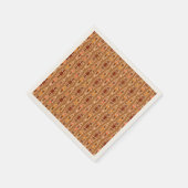 Tribal Batik - Rust, Terracotta en Beige Servetten (Hoek)