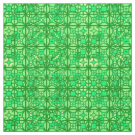 Tribal Batik - schaduwen van smaragdgroen Stof