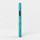 Tribal Batik - Turquoise en Aquamarijn Case-Mate iPhone Case (Achterkant/rechts)