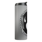 Tribal Beer Art Tumbler Mokken Polar Beer Drinkwar Thermosbeker (Gedraaid links)