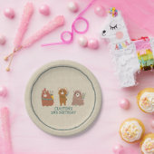 Tribal Beer Birthday Papieren Bordje (Feest)