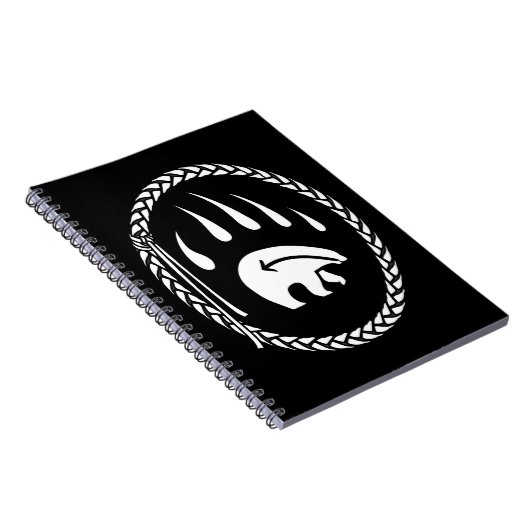 Tribal Beer Journal Custom Native Art Notitieboek (Rechterzijde)