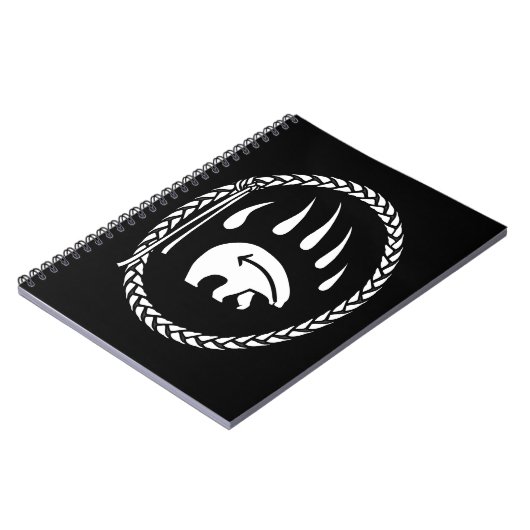 Tribal Beer Journal Custom Native Art Notitieboek (Linkerzijde)