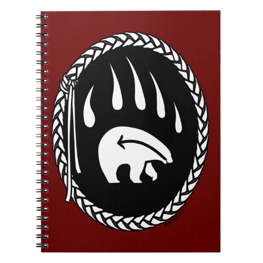 Tribal Beer Journal Custom Native Art Notitieboek (Voorkant)