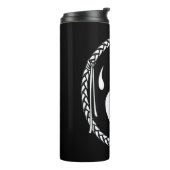 Tribal Beer Klauw Tumbler Beer Art Drinkware Thermosbeker (Gedraaid links)