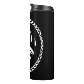 Tribal Beer Klauw Tumbler Beer Art Drinkware Thermosbeker (Geroteerd rechts)