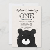 Tribal beer verjaardagsuitnodiging kaart (Voorkant)