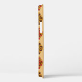 Tribal behang, artistiek etnisch ontwerp. Case-Mate iPhone case (Achterkant / Rechts)