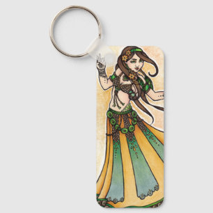 Tribal Belly Dancer Sleutelhanger