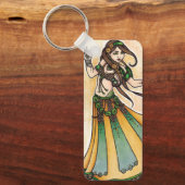 Tribal Belly Dancer Sleutelhanger (Voorkant)