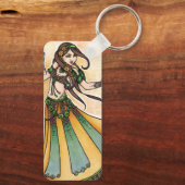 Tribal Belly Dancer Sleutelhanger (Achterkant)