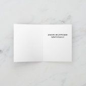 Tribal bidsprinkhaan verjaardagskaart kaart (Binnen)