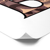 Tribal Bizon Design Poster (Hoek)