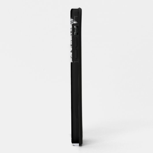 Tribal Black Elephant Case-Mate iPhone Case (Achterkant/links)