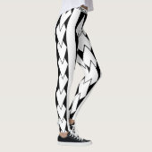 Tribal blanc met verouderde stijl leggings (Rechts)
