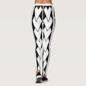 Tribal blanc met verouderde stijl leggings (Achterkant)